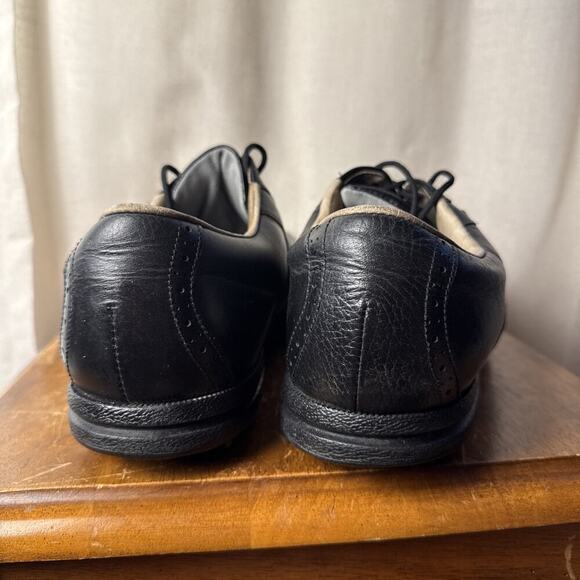 Men\'s‎ FootJoy TurfMasters Golf Shoes Vintage Black Leather 53791 Size 12 M main image 14